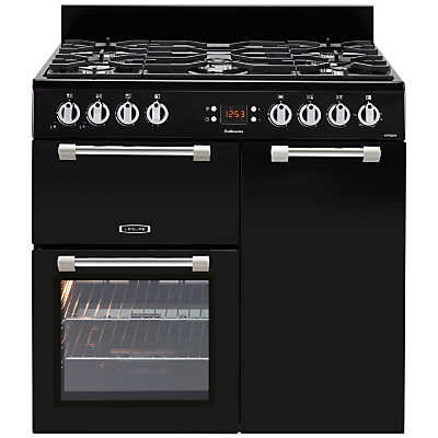 Leisure CK90G232 Dual Fuel Range Cooker Black